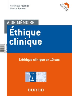 cover image of Aide-mémoire--Ethique clinique